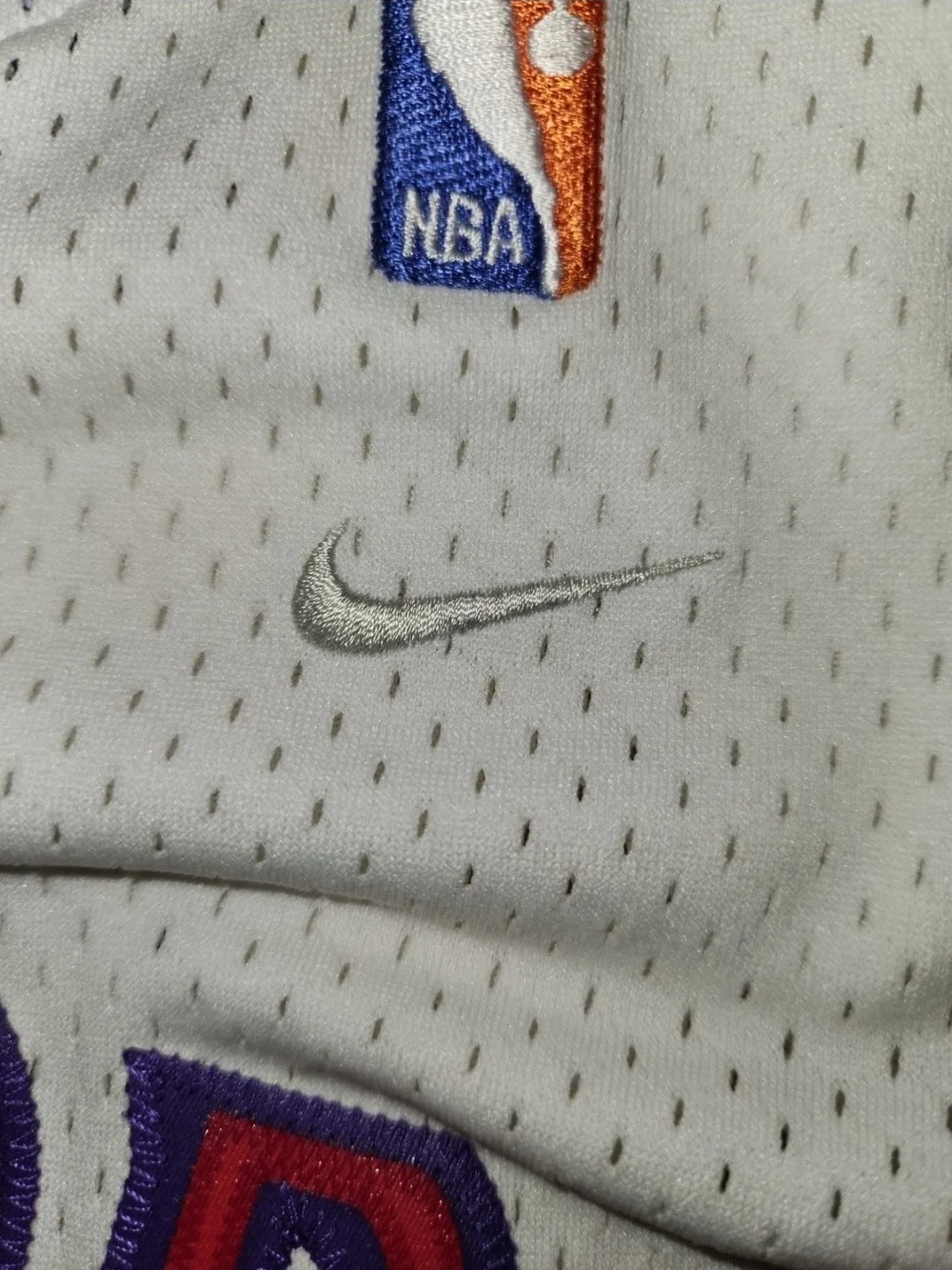 Vince Carter Toronto Raptors Nike Team Apparel Embroidered Jersey Men's Size Lar